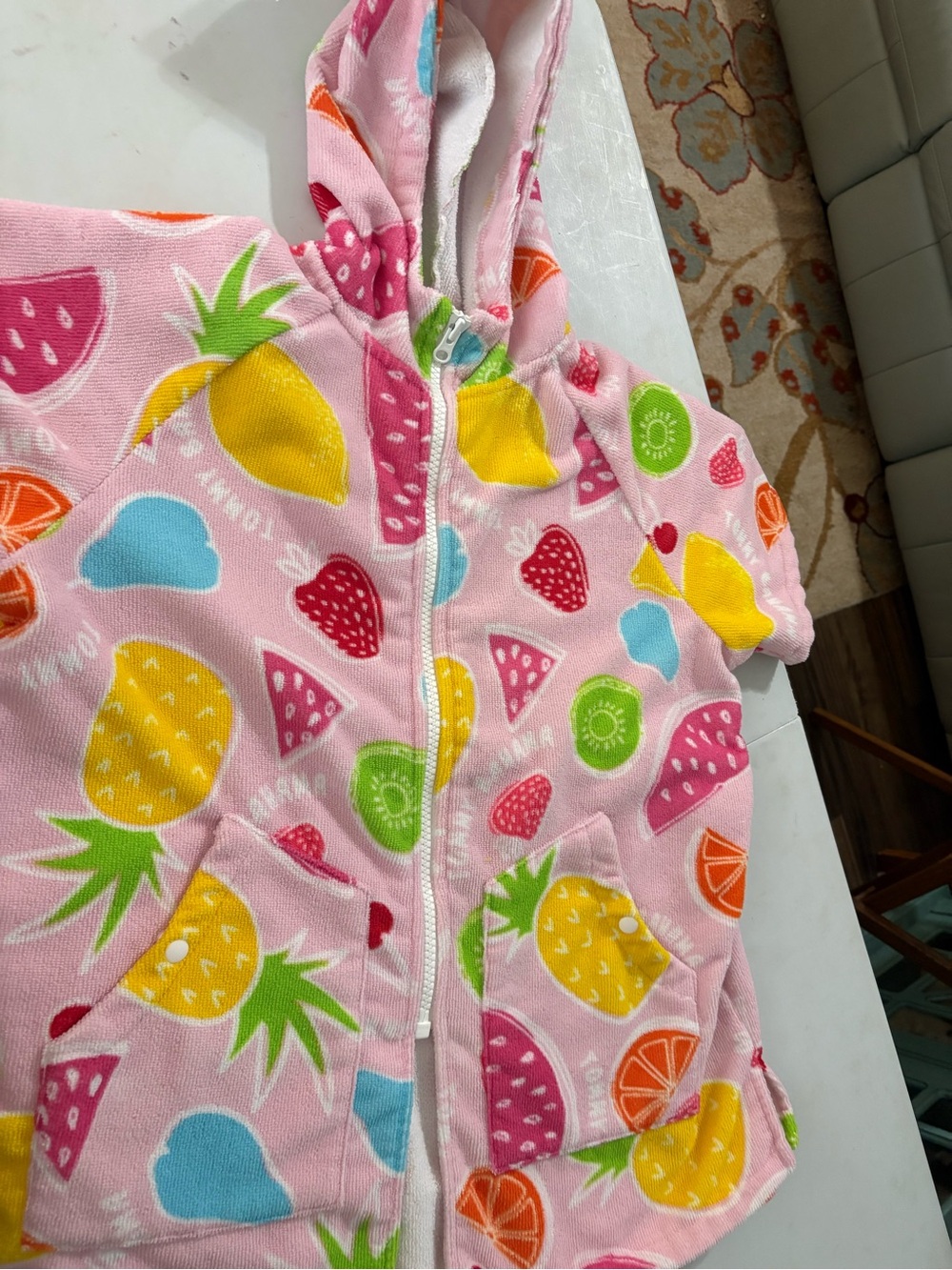 Tommy Bahama kids L/XL Terry hoodie coverup